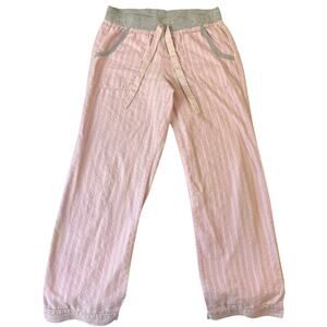 Victoria's Secret Women Sleepwear XS Sweet Pink Pajama Pants Striped 28" Inseam